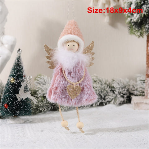 Noel Decoration 2022 Christmas Angel Pendants Christmas Tree Decorations New Year 2023 Xmas Gifts Navidad Christmas Ornaments