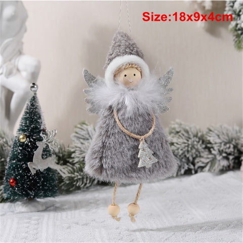 Noel Decoration 2022 Christmas Angel Pendants Christmas Tree Decorations New Year 2023 Xmas Gifts Navidad Christmas Ornaments