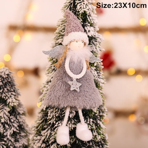 Noel Decoration 2022 Christmas Angel Pendants Christmas Tree Decorations New Year 2023 Xmas Gifts Navidad Christmas Ornaments