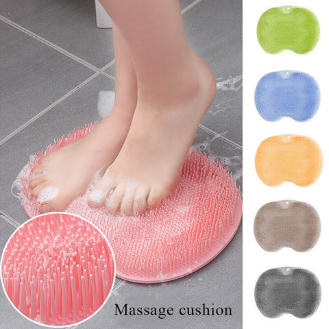 Silicone Foot Scrubber Back Brush Bathroom Massager