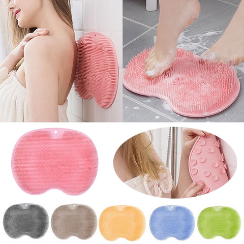 Silicone Foot Scrubber Back Brush Bathroom Massager