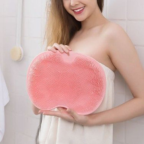 Silicone Foot Scrubber Back Brush Bathroom Massager