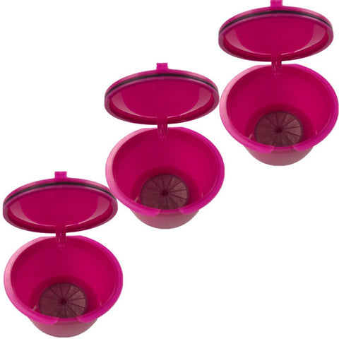 Reusable use 150times Dolce Gusto Coffee Cup Capsule Plastic Capsule Refillable Reusable Compatible with Nescafe Dolce Gusto