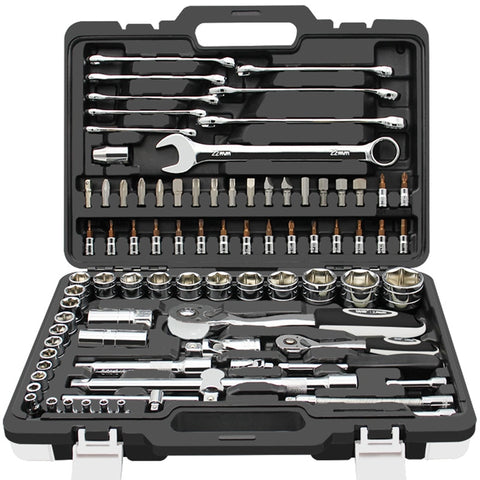 Tool Set Hand Tools for Car Repair Ratchet Spanner Wrench Socket Set Car tire Repair mechanical Tool ferramentas Kits completo