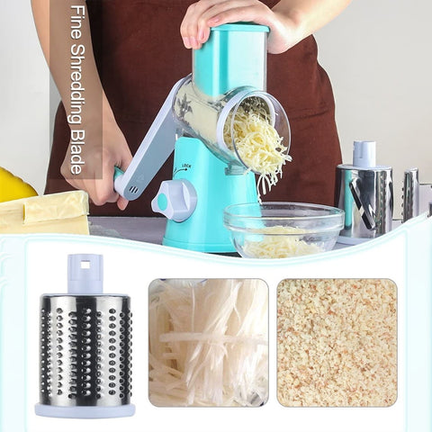 Vegetable Cutter Manual Mandoline Slicer Cheese Grater Kitchen Utensil