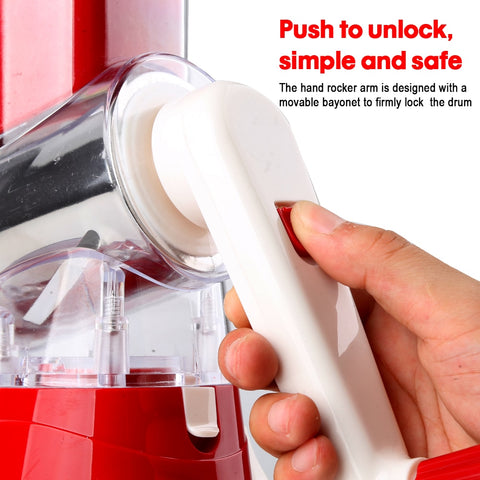 Vegetable Cutter Manual Mandoline Slicer Cheese Grater Kitchen Utensil