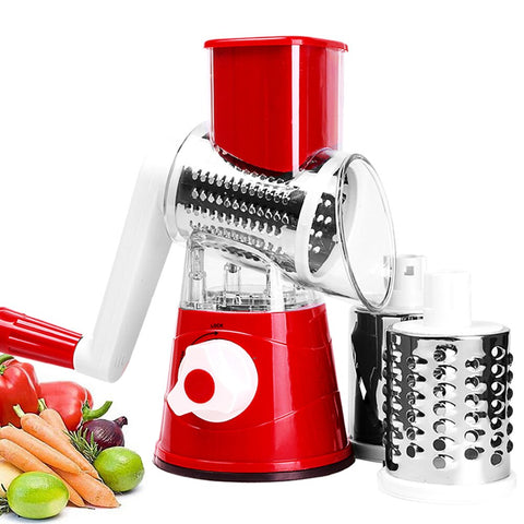 Vegetable Cutter Manual Mandoline Slicer Cheese Grater Kitchen Utensil