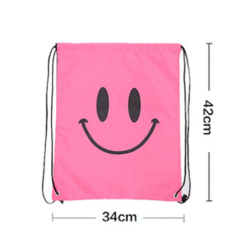 Waterproof Outdoor Beach Swimming Sports Drawstring Backpack Organizer Gym Storage Bag for Shoes Towel Clothes