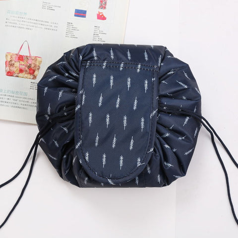 Women Drawstring Cosmetic Bag Travel Storage Makeup Bag Organizer Female Make Up Pouch Portable Waterproof Toiletry Beauty Case