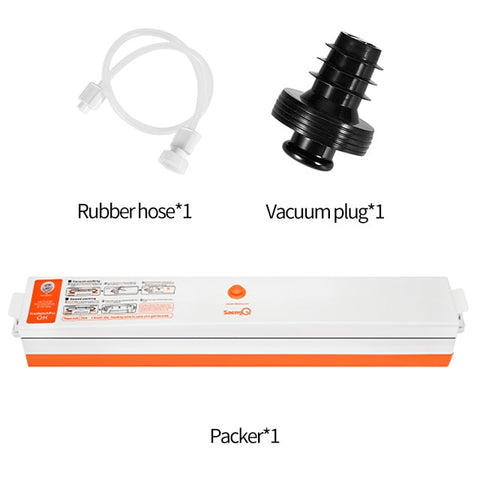 Electric Vacuum Sealer Packaging Machine For Home Kitchen Including 15pcs Food Saver Bags Commercial Vacuum Food Sealing