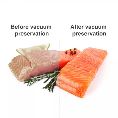 Electric Vacuum Sealer Packaging Machine For Home Kitchen Including 15pcs Food Saver Bags Commercial Vacuum Food Sealing