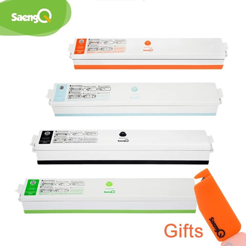 Electric Vacuum Sealer Packaging Machine For Home Kitchen Including 15pcs Food Saver Bags Commercial Vacuum Food Sealing